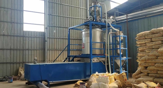 الكمبيوتر المتحكم به بـ PLC الكثافة الزرقاء EPS الرغوة المجموعة المسبقة الموسعة