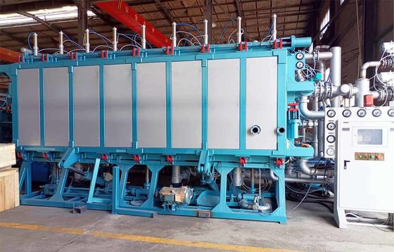 معدات صب كتلة EPS أوتوماتيكية بالكامل مع نظام تحكم PLC دورة صب 20-30 S