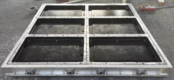 إدراجات قابلة للتبديل لتصنيع منتجات الرغوة المختلفة في القوالب EPS وقت دورة أقصر من 15s