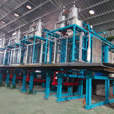 آلة صناعة الشكل الأوتوماتيكية EPS علبة مربعات الرغوة للأسماك والفواكه