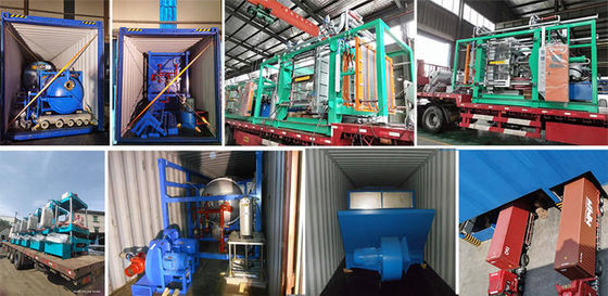 آلة صناعة الشكل الأوتوماتيكية EPS علبة مربعات الرغوة للأسماك والفواكه