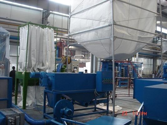 نظام إعادة تدوير القطع EPS حبات منتجات الرغوة