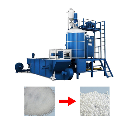 الكفاءة العالية Eps Pre Expander Machine إنتاج حبات البوليستيرين المقاومة للنار