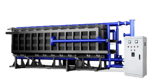 آلة تشكيل الشكل الكاملة تلقائية EPS الرغوة كتلة الكهرباء تعمل