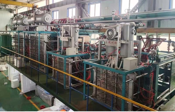 آلة صناعة الشكل الفراغية الآلية EPS مع التحكم PLC لصندوق الأسماك