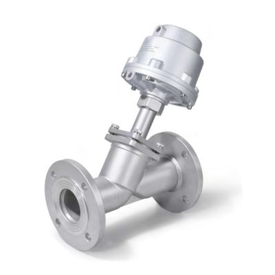 Y نوع هوائي زاوية صمام المقعد