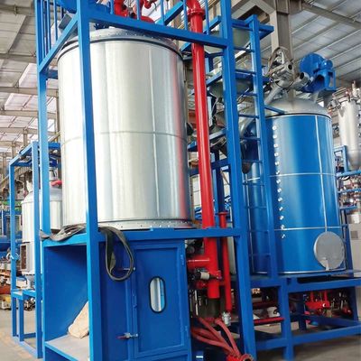 آلة EPS المهنية للتوسع المسبق لتوسيع حبات البوليستيرين الدقيقة 0.5mm